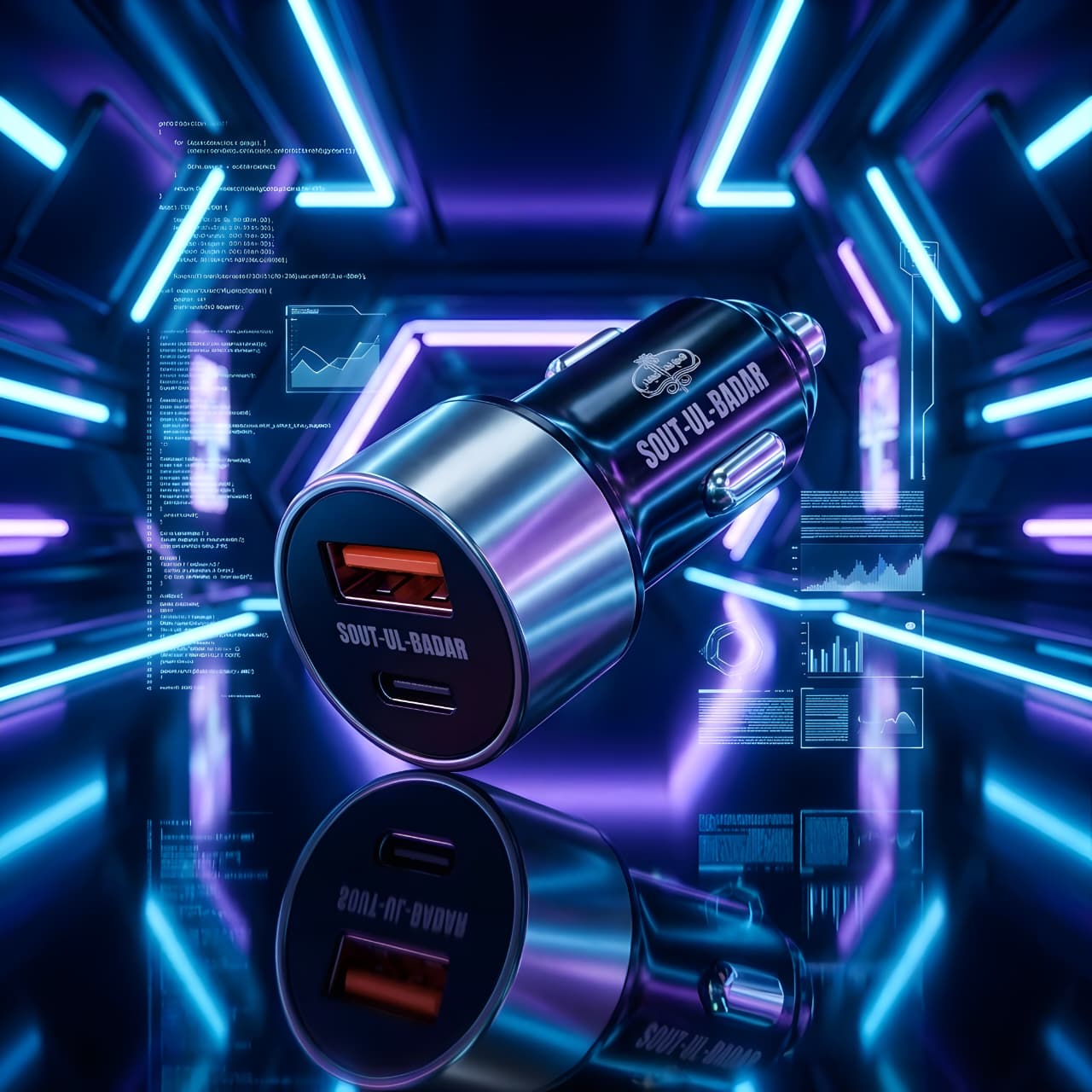 TIPU SULTAN Super Fast 45W Car Charger