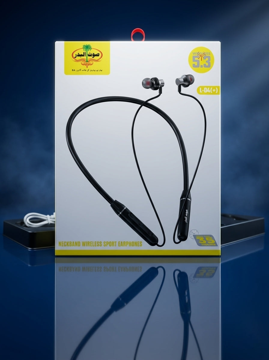 SOUT-UL-BADAR L-04+ Wireless Neckband Sport Earphones