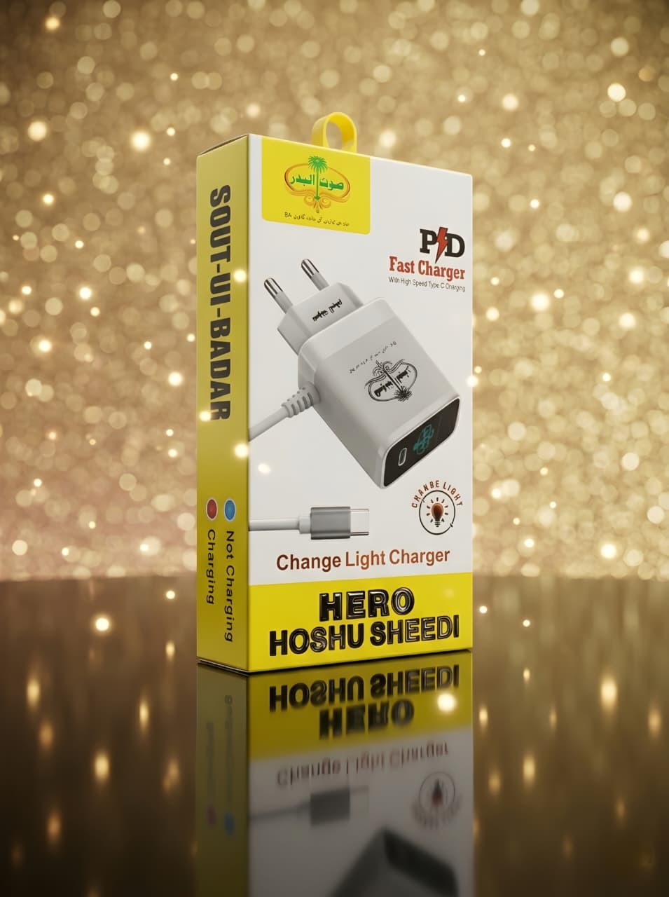 PD Houshu shedi Super Fast Charging Adapter with Type-C Cable