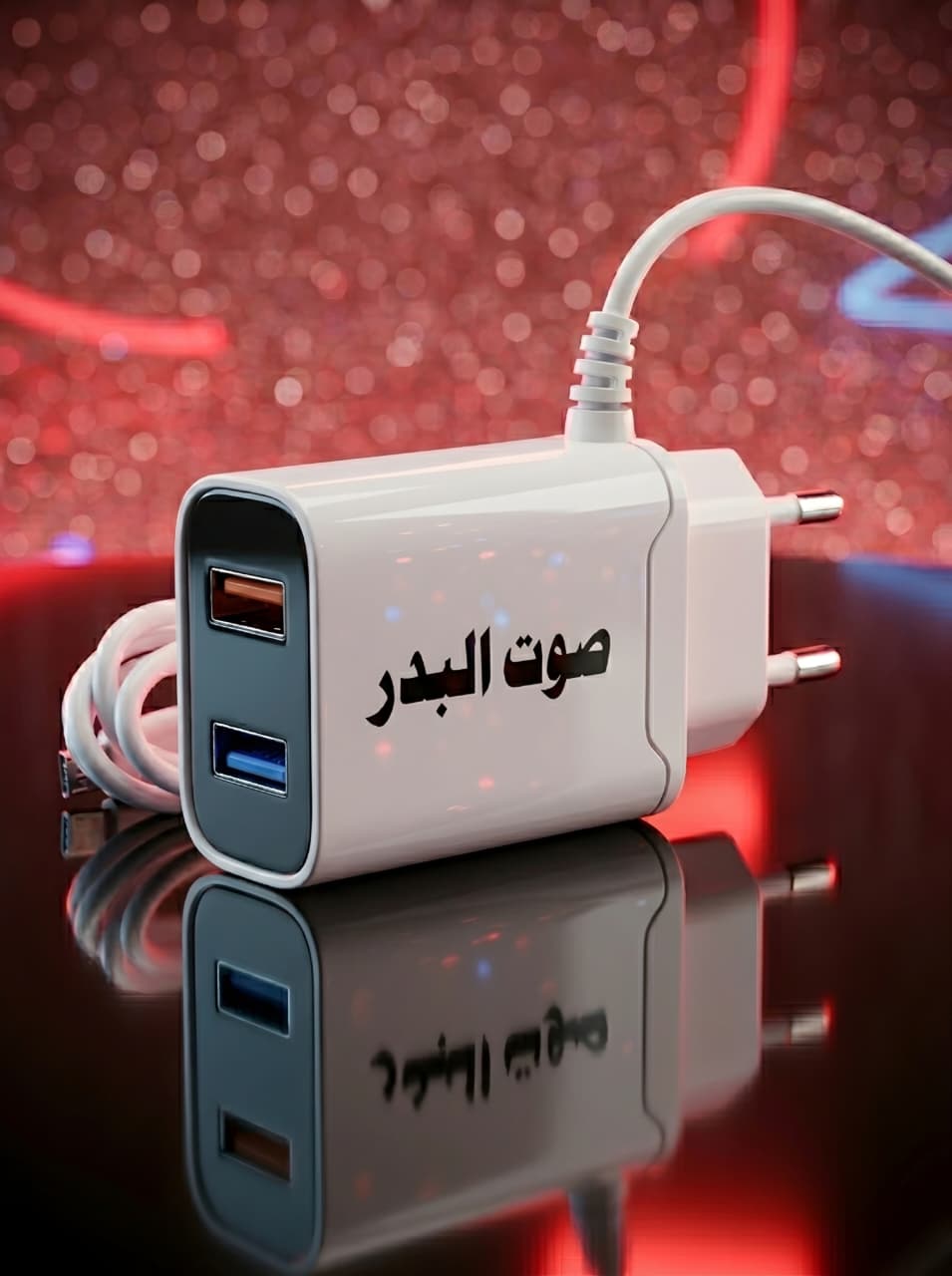 LEKAM PREMIUM+ 2.4A Dual USB Fast Charger with Cable