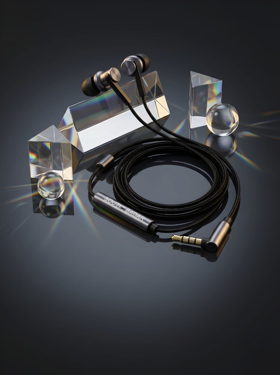 LEKAM PREMIUM+ Echo 3 Metal Earphones with Deep Bass