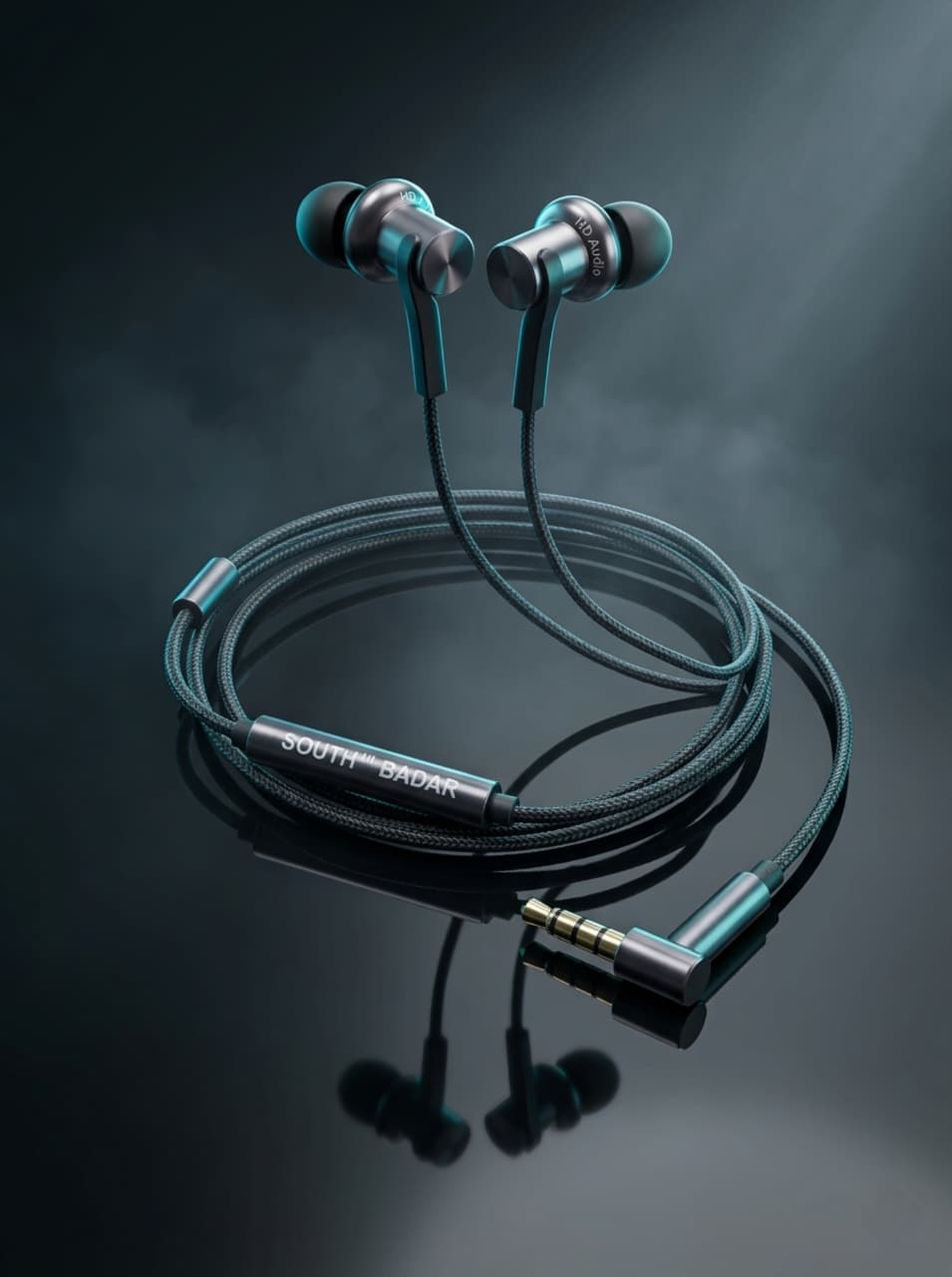 LEKAM PREMIUM+ Echo 3 Metal Earphones with Deep Bass