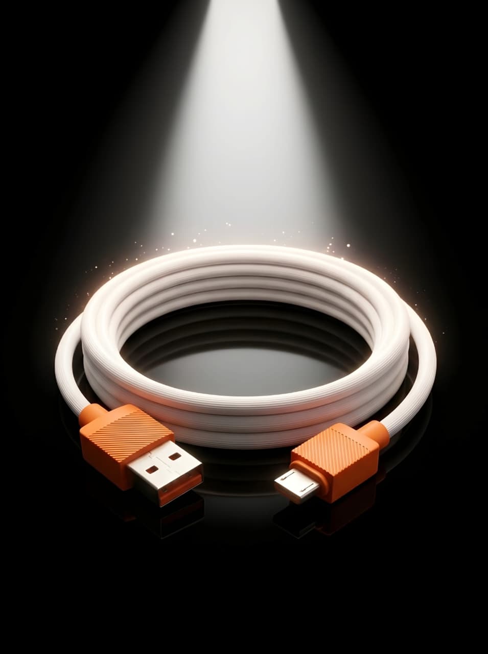 33W USB to V8 Charging Cable with Pure Copper Core