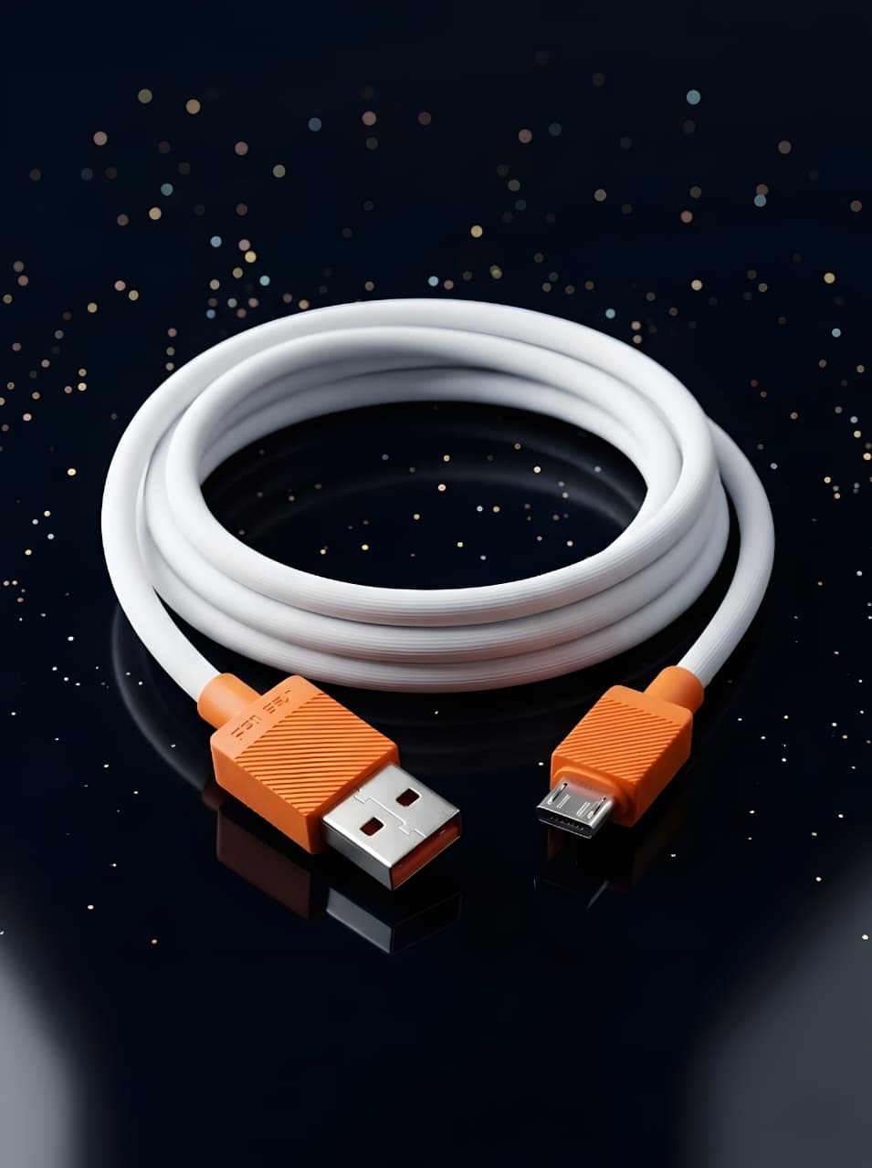 33W USB to V8 Charging Cable with Pure Copper Core