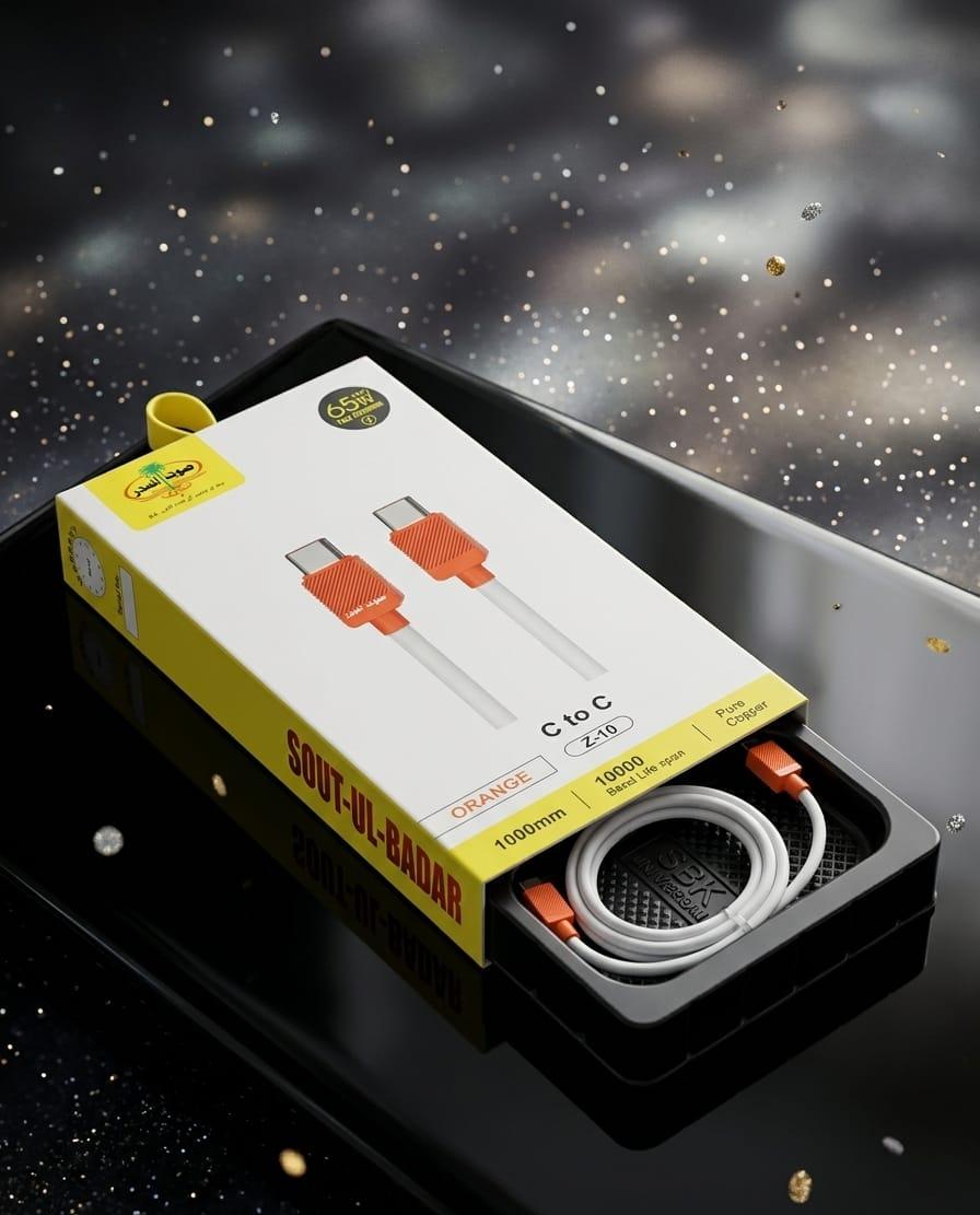 SOUT UL BADAR 65W USB-C to USB-C Fast Charging Cable