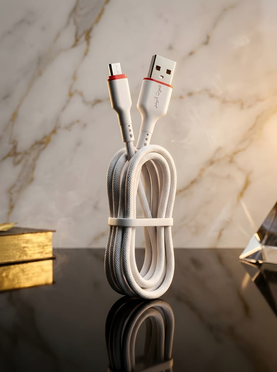 33W Fast Charging Micro USB Cable – USB to V8 Charger
