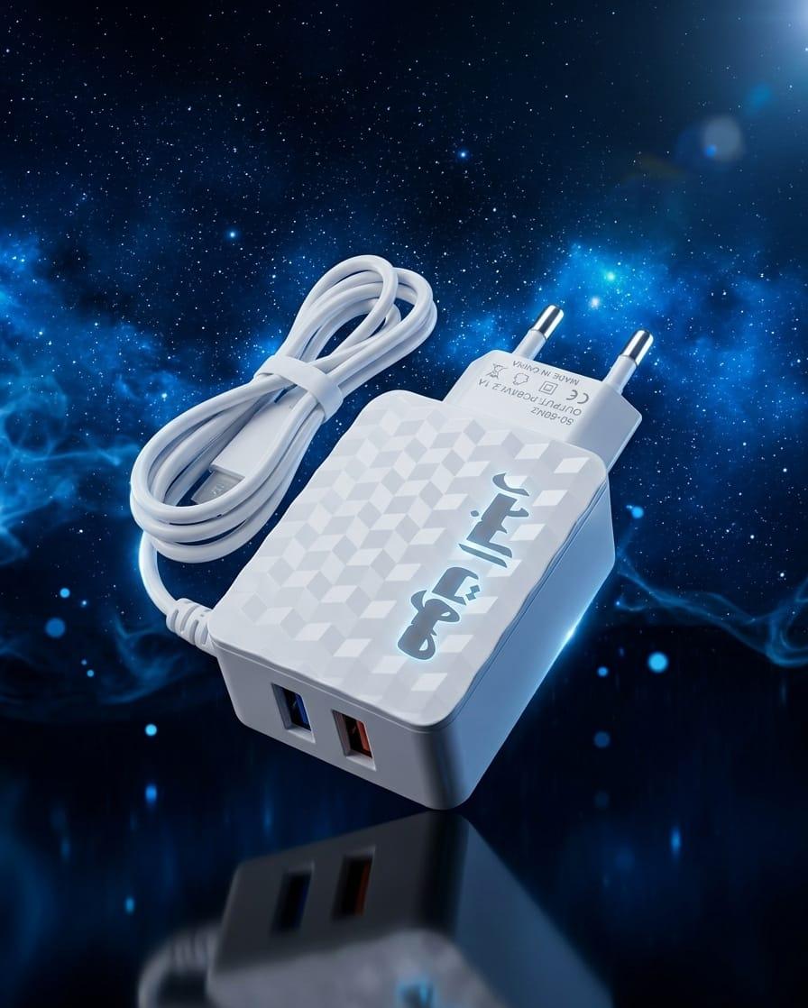 SOUT-UL-BADAR 2A USB Charger with Cable