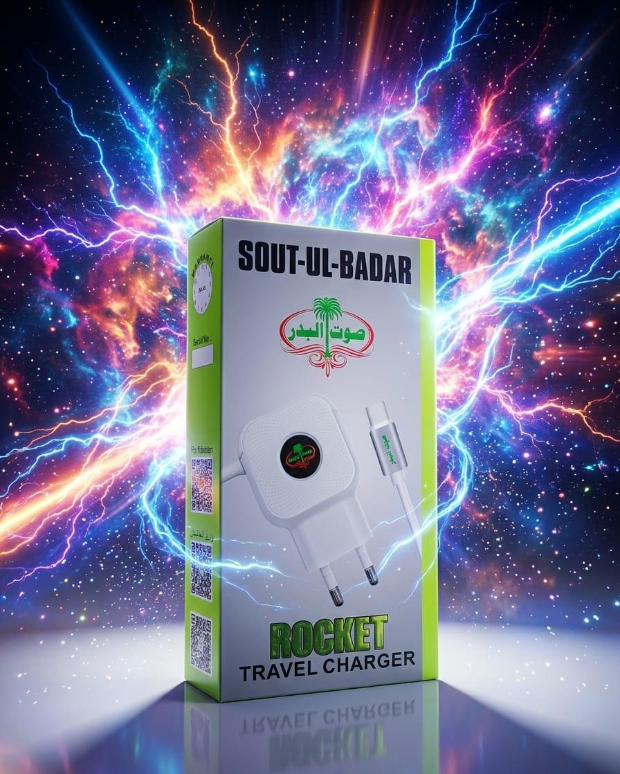 Rocket Travel Charger 2.4A Fast USB Adapter