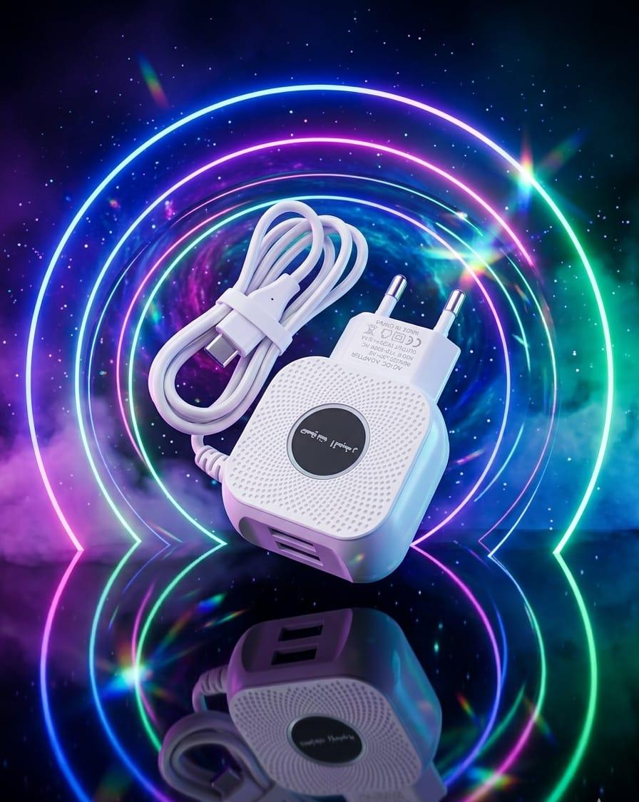 Rocket Travel Charger 2.4A Fast USB Adapter