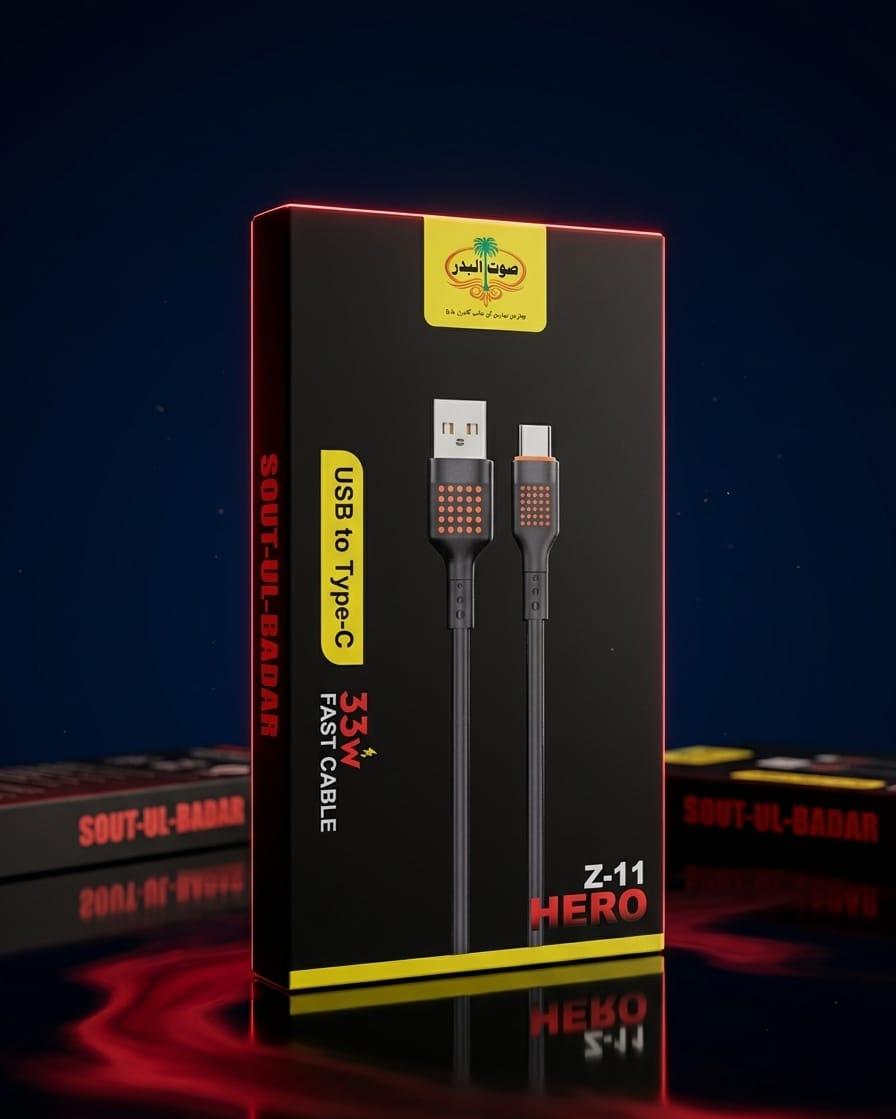 Z-11 HERO Type-C Fast Charge Cable
