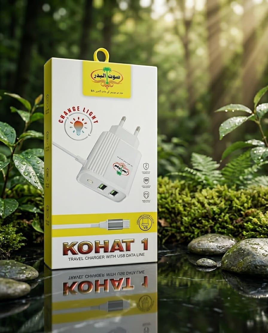 KOHAT 1 USB Wall Charger Adapter