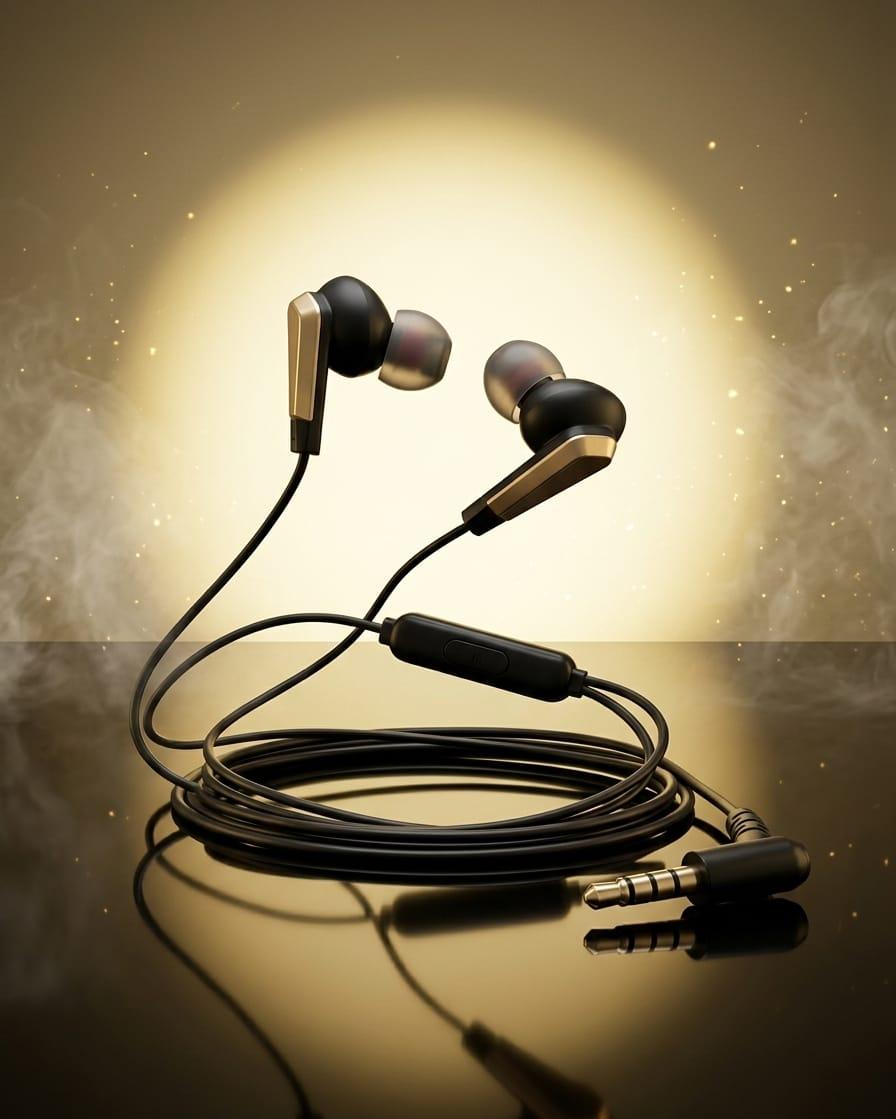 W20 Stereo Wired Earphones