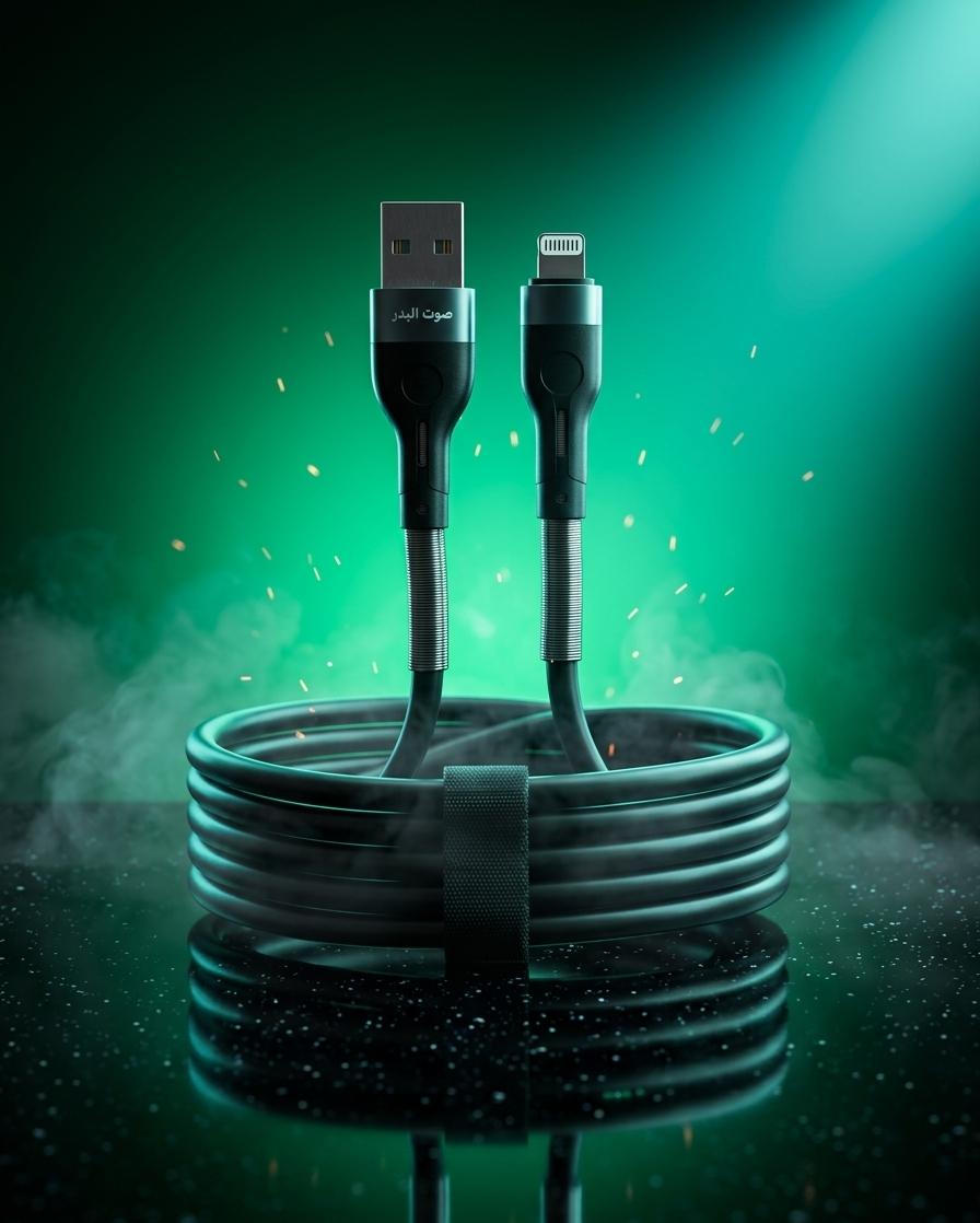 Z-047 Spring Lightning Charging Cable