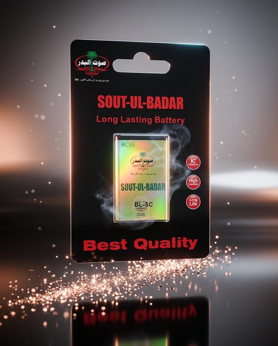 SOUT-UL-BADAR Premium Gold-5C Battery 1050mah