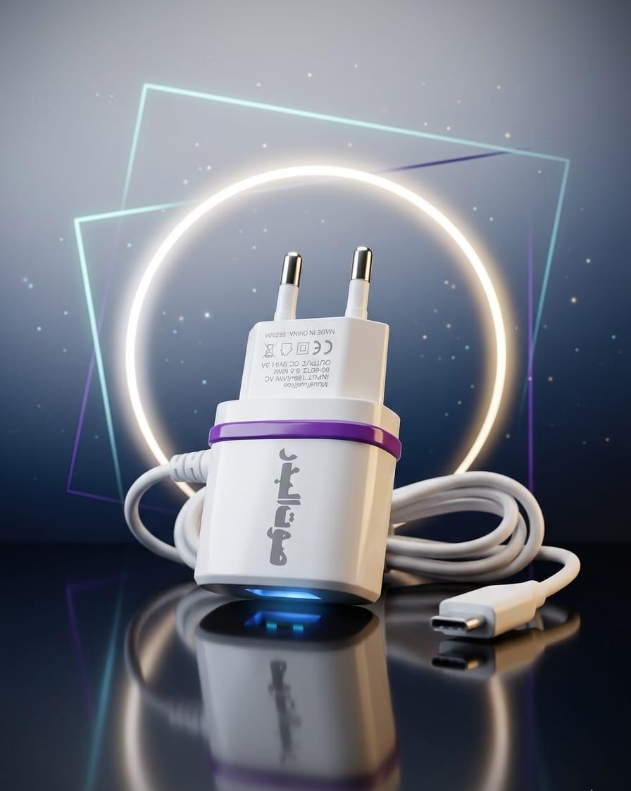 Gold Shine Fast USB Charger Type-C Adapter