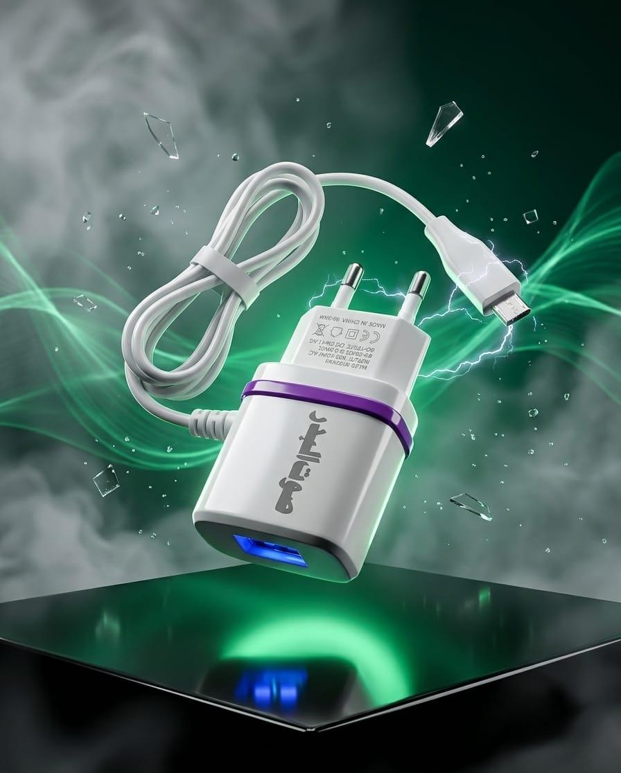 Gold Shine Fast USB Charger Type-C Adapter