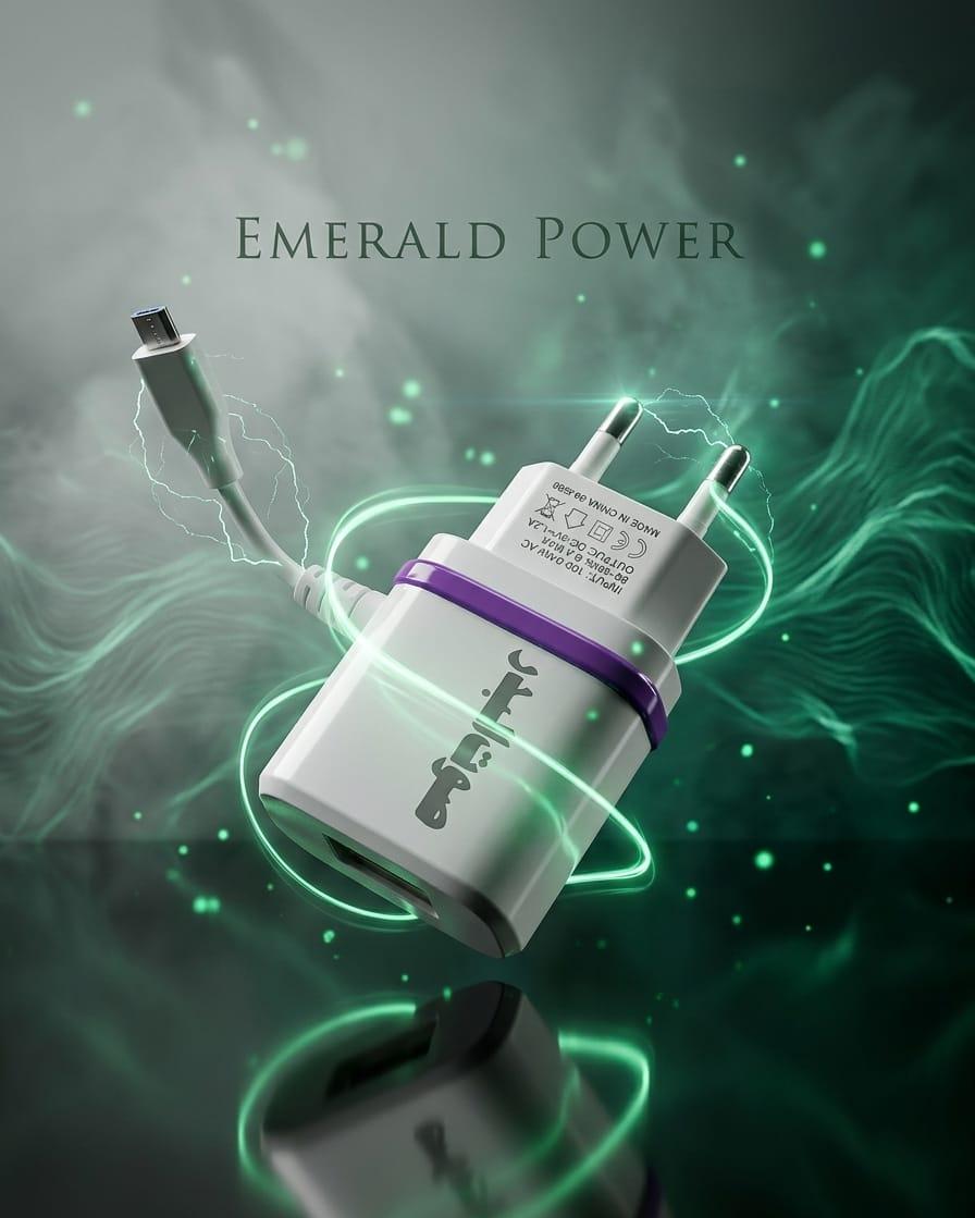 Gold Shine Fast USB Charger Type-C Adapter