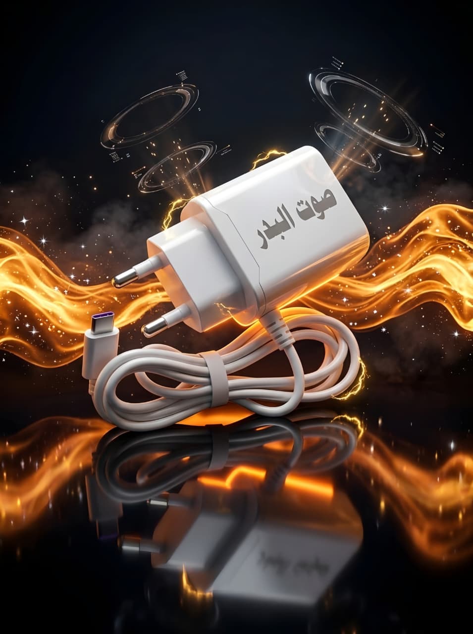 Sout-Ul-Badar Chakar Azam Dual Port Travel Charger