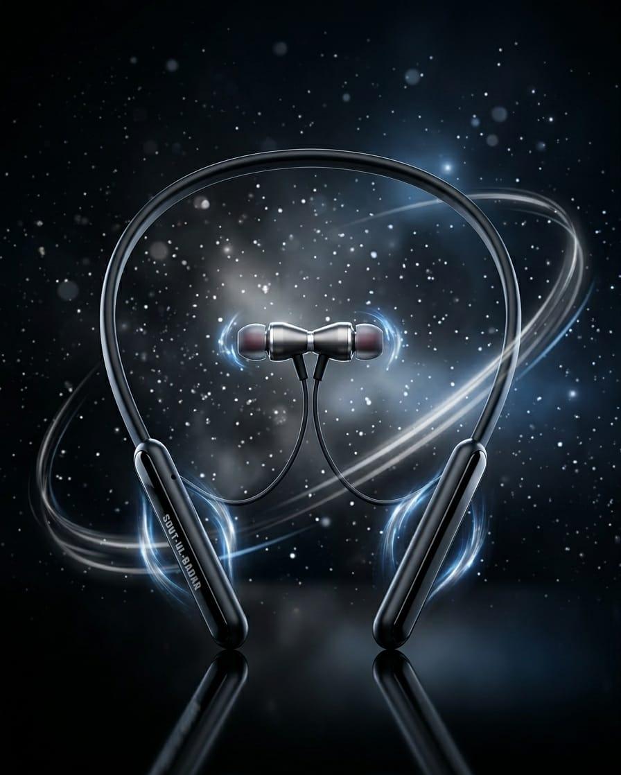 Sout-Ul-Badar SB-41 Lekam Wireless Sport Earphones with 50-Hour Playtime
