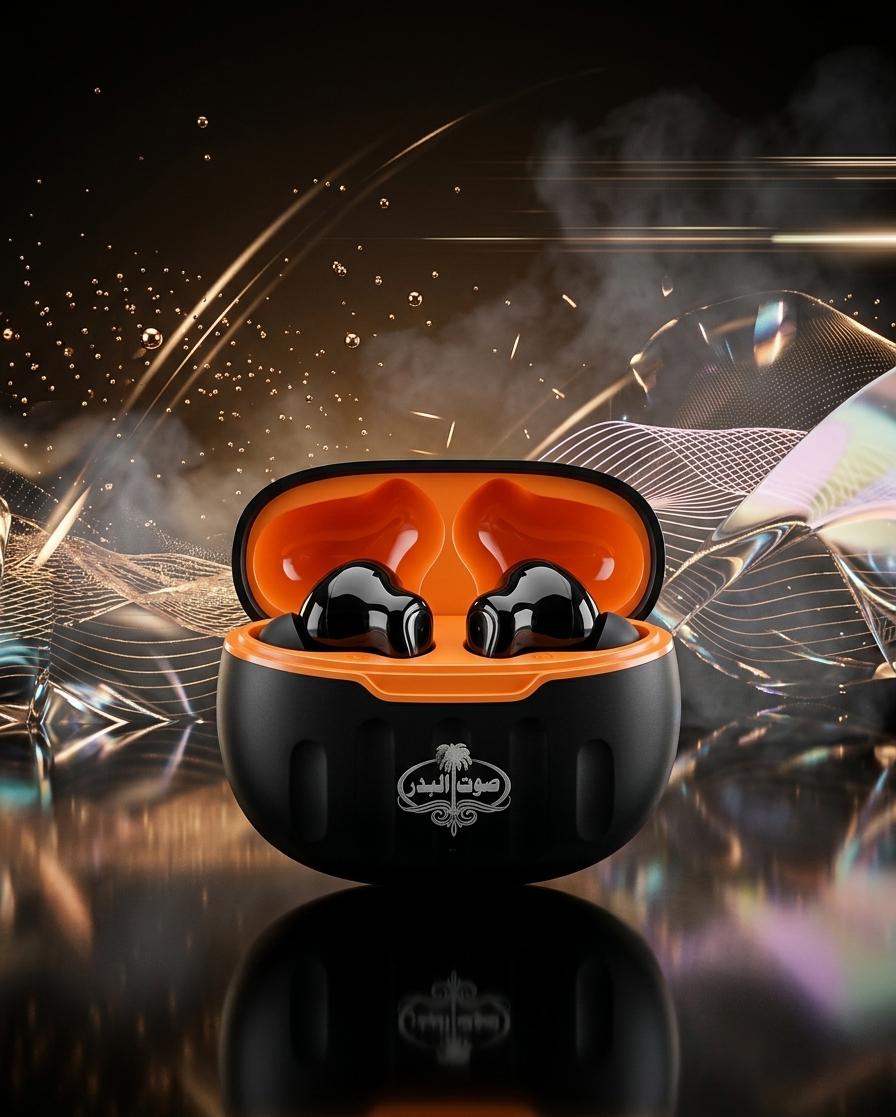 Sout-Ul-Badar Wireless Sport Earphones-Premium Earbuds with Comfort-Fit Earhooks