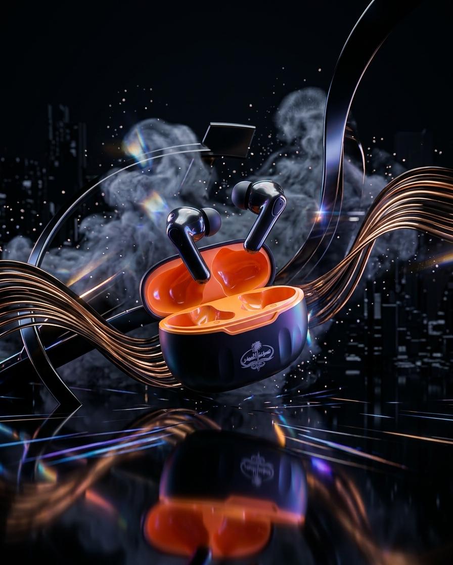 Sout-Ul-Badar Wireless Sport Earphones-Premium Earbuds with Comfort-Fit Earhooks