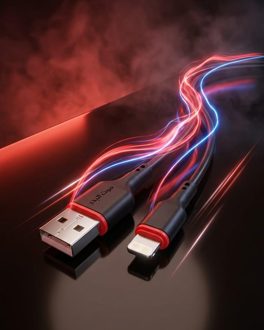 Sout-Ul-Badar Z-01 USB to Lightning Fast Charging Cable (1200mm)