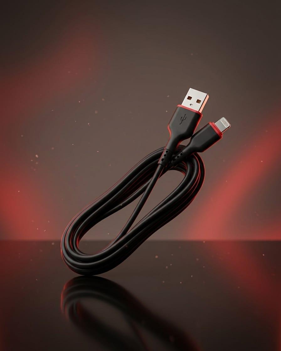 Sout-Ul-Badar Z-01 USB to Lightning Fast Charging Cable (1200mm)