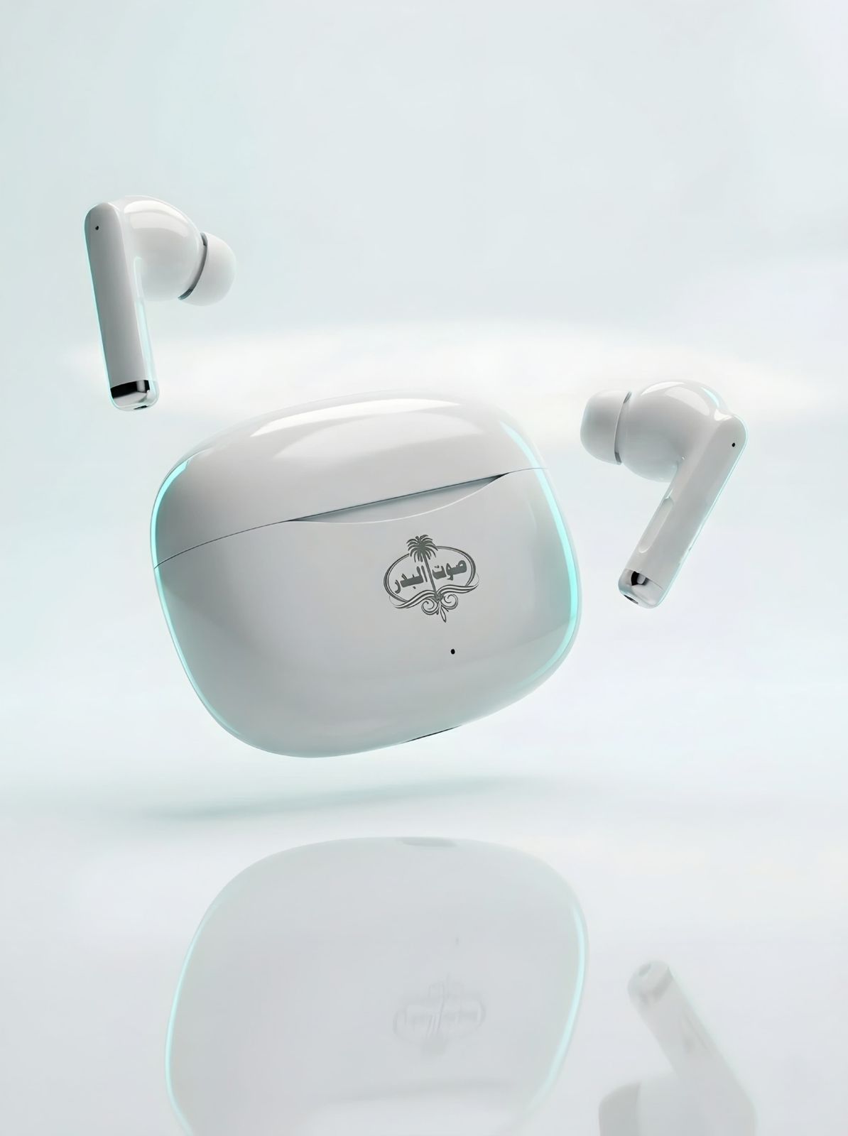 SOUT-UL-BADAR SKY True Wireless Headset | ANC + ENC Noise Cancelling 4 Mic Quad Earbuds with Dual Mobile Connect