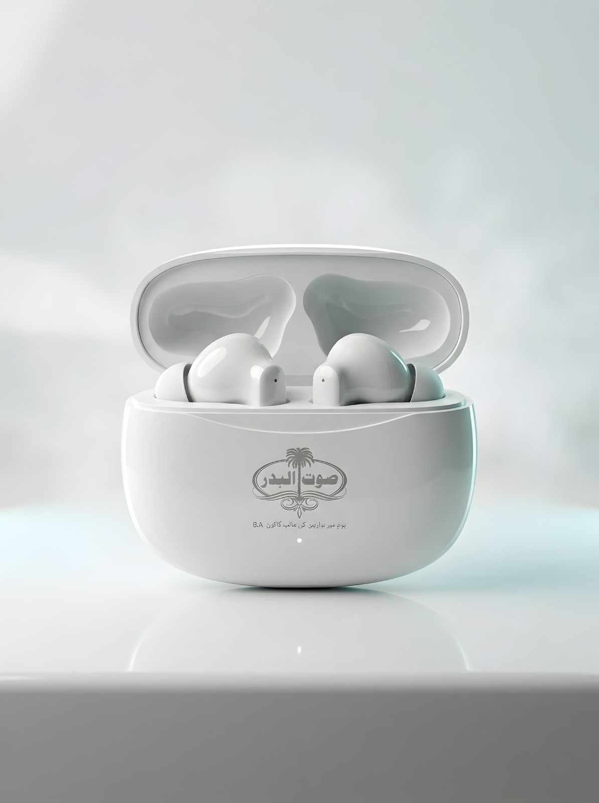 SOUT-UL-BADAR SKY True Wireless Headset | ANC + ENC Noise Cancelling 4 Mic Quad Earbuds with Dual Mobile Connect
